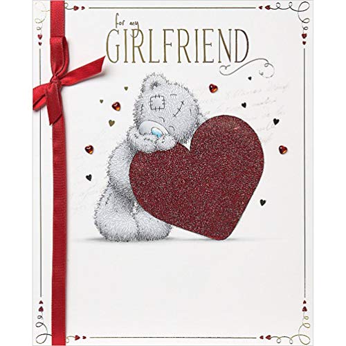 Me To You Bear Girlfriend Handmade Valentines Day Card