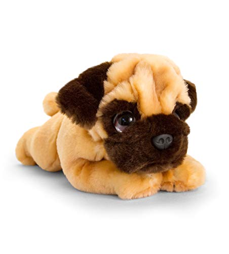 Keel Toys Pug Cuddle Puppy Soft Cute Animal Family Pet Plush Toy 25cm