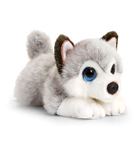 Keel Toys Husky Cuddle Puppy Soft Cute Animal  Dog Plush Toy 25cm