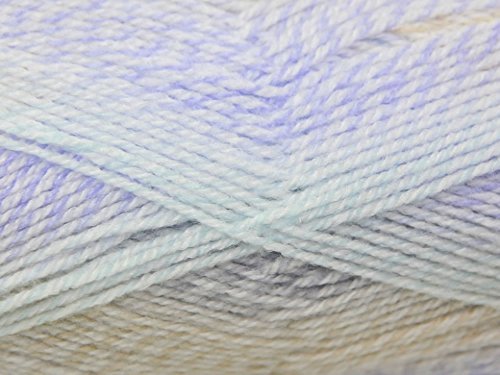 King Cole Superball Melody Wool/Yarn 200g Shade lagoon 861