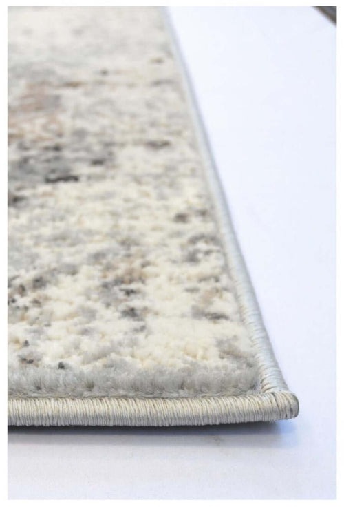 Abstract Vintage Cream & Grey Rug