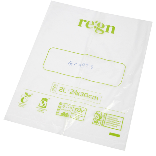 Composable Food Bags for Fridge & Freezer