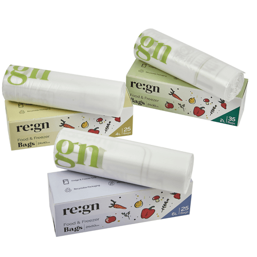 Composable Food Bags for Fridge & Freezer