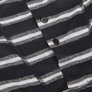 Sock Stack Boxer Shorts 6 Pack Striped Cotton Blend Stretch Men's Underwear Black Grey Cotton Rich Stretch Comfort Fit