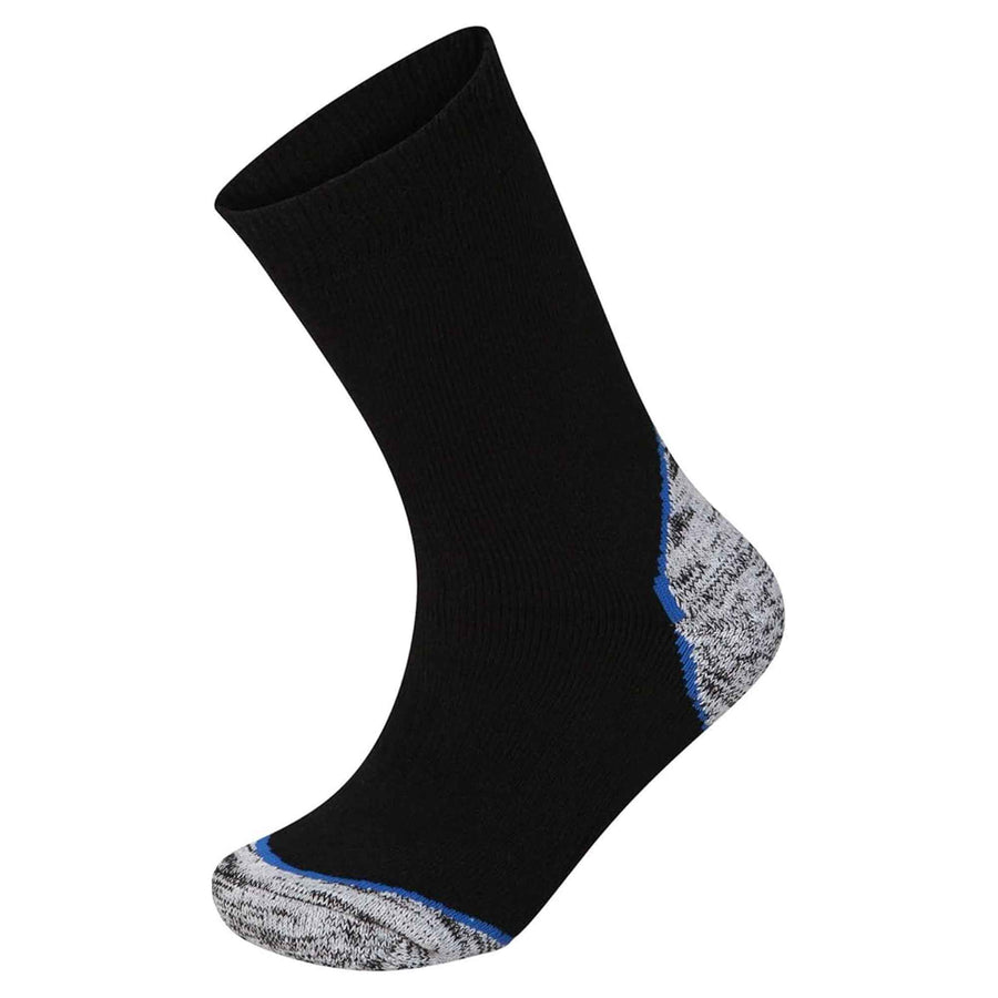 Sock Stack Men's Trekking Socks 6 Pairs Reinforced Heel And Toe Cushioned Sizes 6-11