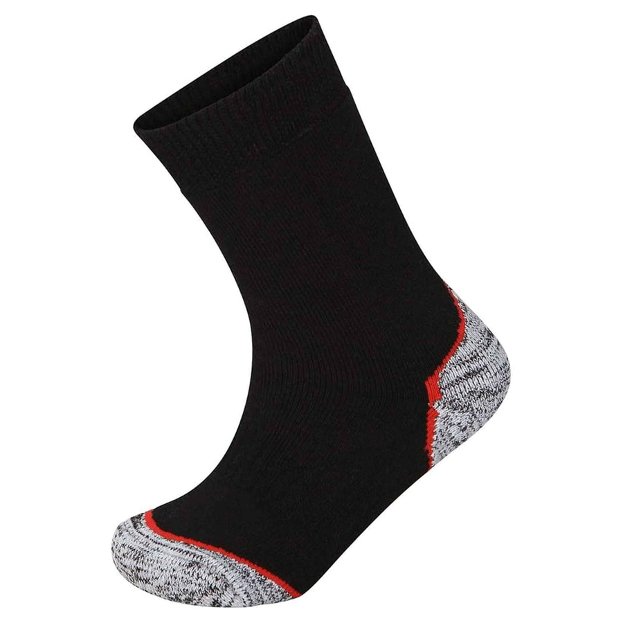 Sock Stack Men's Trekking Socks 6 Pairs Reinforced Heel And Toe Cushioned Sizes 6-11