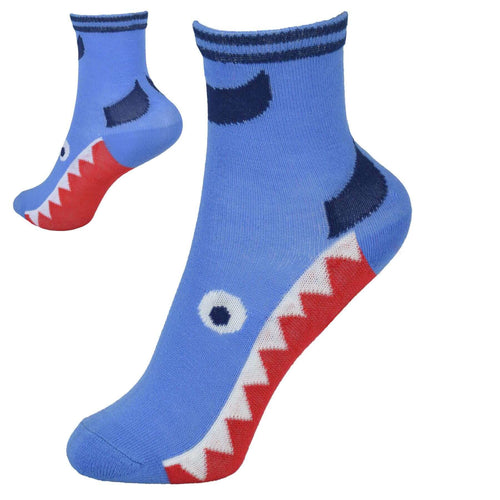 Sock Stack Kids Bamboo Socks 6 Pairs Breathable Antibacterial Moisture Wicking Cotton Rich Everyday Comfort Pack