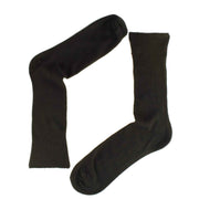 Sock Stack Men's Diabetic Wool Socks Loose Top Non Elastic 6 Pairs Moisture Wicking