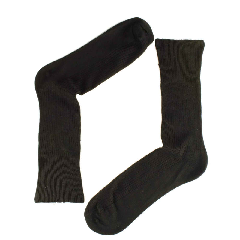 Sock Stack Men's Diabetic Wool Socks Loose Top Non Elastic 6 Pairs Moisture Wicking