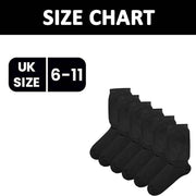 Sock Stack Men's Extra Wide Diabetic Socks Non Elastic Loose Top Moisture-Wicking UK 6-11
