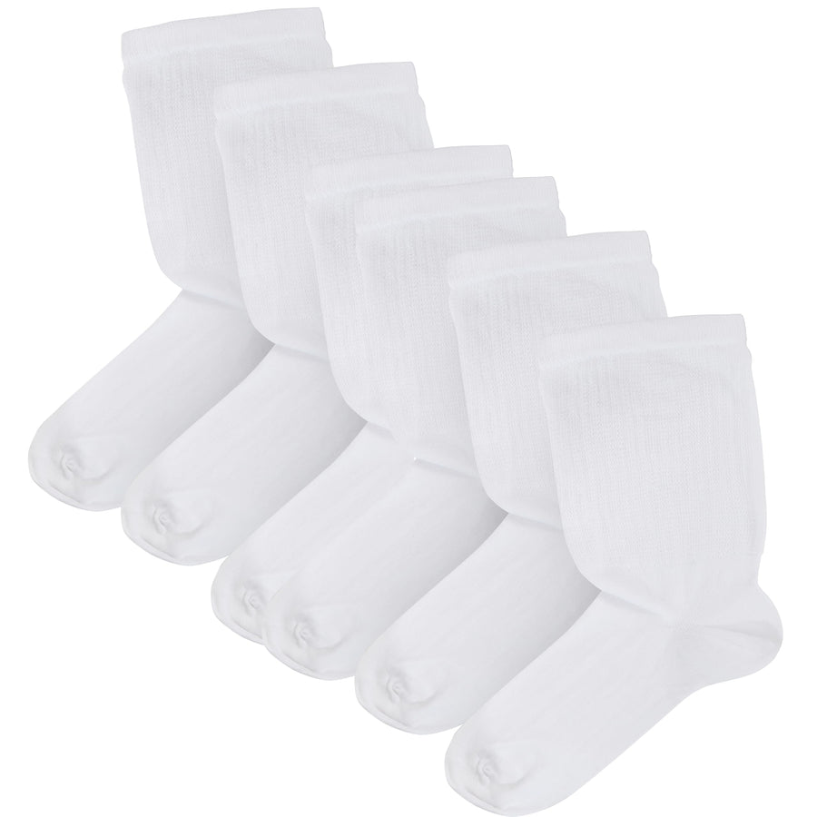 Sock Stack Men's Extra Wide Diabetic Socks Non Elastic Loose Top Moisture-Wicking UK 6-11