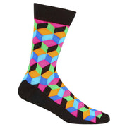 Sock Stack Men's Novelty Cotton Rich Socks 6 Pairs Breathable with Sculpted Heels UK 6-11