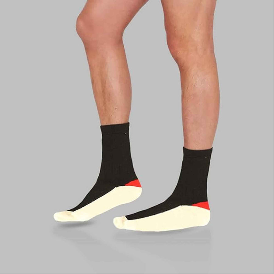 Sock Stack Men's Lambswool Work Boot Socks With Reinforced Heel And Toe Warm Durable
