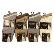 Sock Stack Mens Luxury Super Soft Cotton Modal Dress Socks 6 Pairs Assorted Colours UK 6