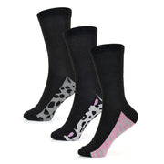 Sock Stack Womens Cotton Rich Socks 6 Pairs UK Size 4-7 Breathable Durable Reinforced Heel Toe Multipack Value