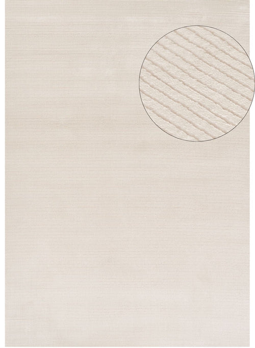Carmel Cream Striped Rug | 6010
