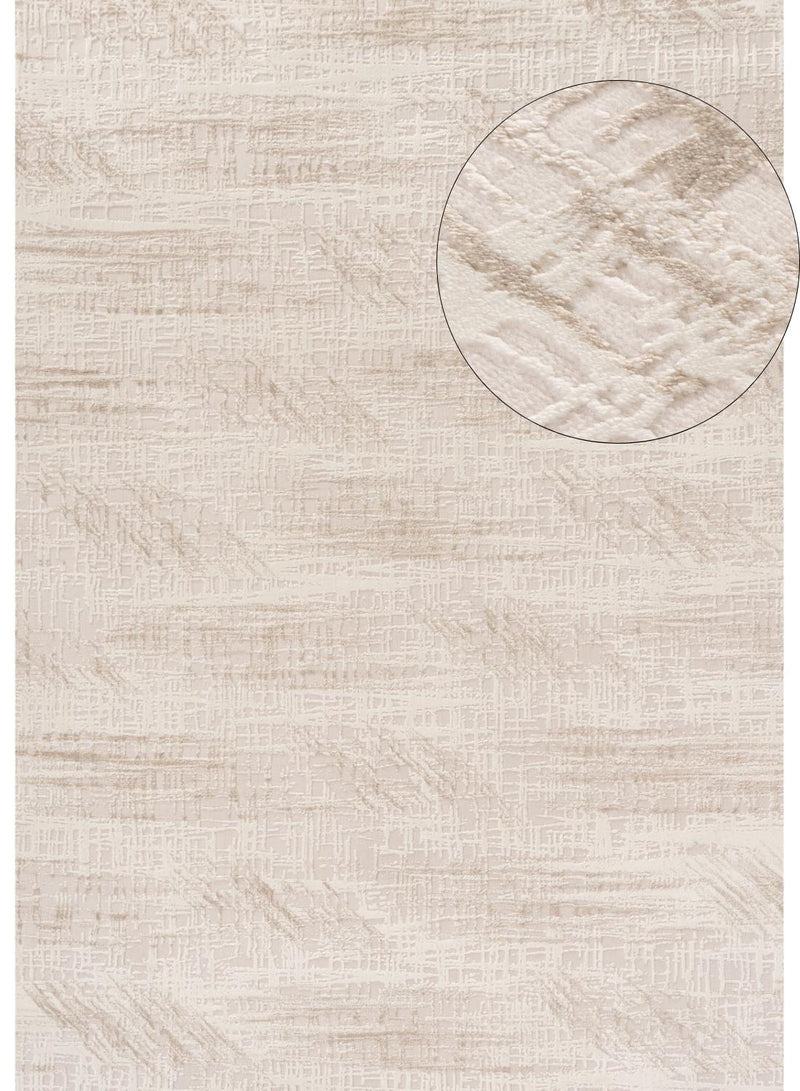 Carmel Cream-Beige Abstract Rug | 6030