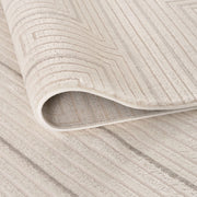 Carmel Cream-Grey Geometric Rug | 6040