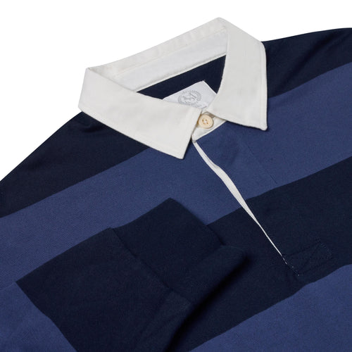 M&S Striped Cotton Rugby Shirt