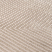 Carmel Beige-Cream Geometric Rug | 6050