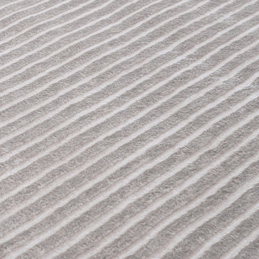 Carmel Grey-Cream Geometric Rug | 6050