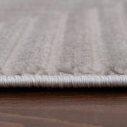 Carmel Grey-Cream Geometric Rug | 6050