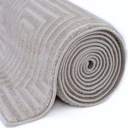 Carmel Grey-Cream Geometric Rug | 6050