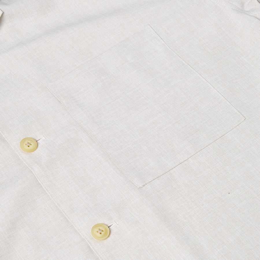 Full Button Open Collar Summer Shirt
