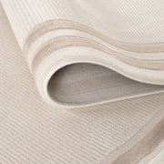 Carmel Cream-Beige Bordered Rug | 6060