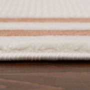 Carmel Cream-Terra Bordered Rug | 6060