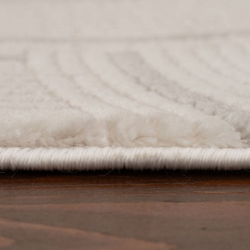 Carmel Cream-Grey Geometric Rug | 6070