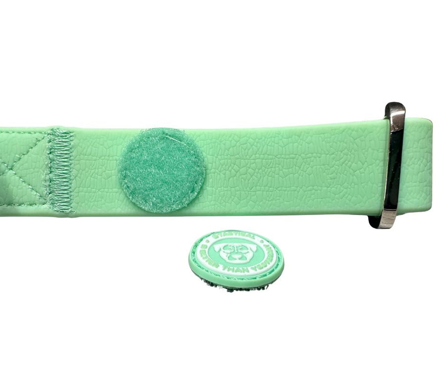 Puppy PVC BTactical™ Collar | Pastel Green