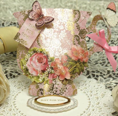 hunkydory adorable scorable timeless elegance tea cup easel cards