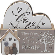 Lesser & Pavey Home Coasters Set of 4Designed By Love and Affection| Coasters Set For All Modern Kitchen & Offices