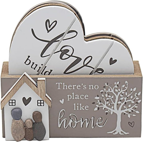 Lesser & Pavey Home Coasters Set of 4Designed By Love and Affection| Coasters Set For All Modern Kitchen & Offices