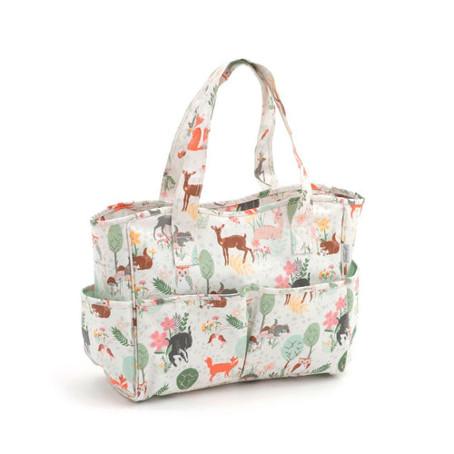 Craft Bag - Matt PVC - Woodland | Hobby Gift MRB/285 | 12½x39x35cm