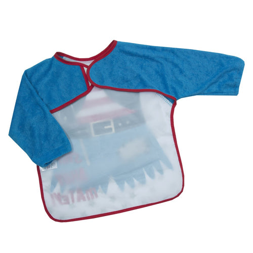 Baby Boys and Girls Novelty Terry Bib with Sleeves