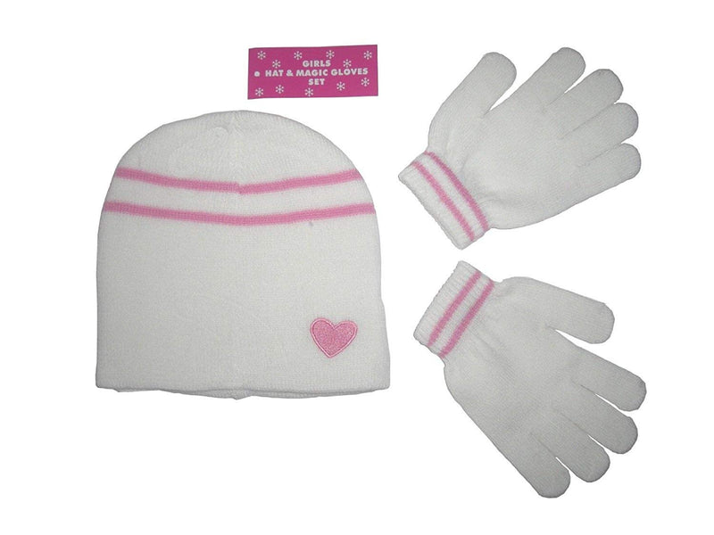 Girls Hat & Magic Gloves Set - Perfect for those Cold Winter Days