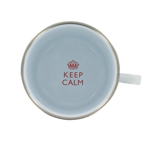 Keep Calm, It's Only Christmas' Tin Mug (G958)
