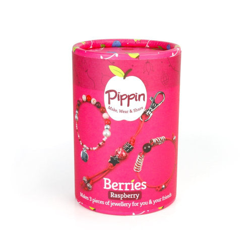 Pippin Kits Berries Trio Jewellery Making Pippin Kit in Raspberry