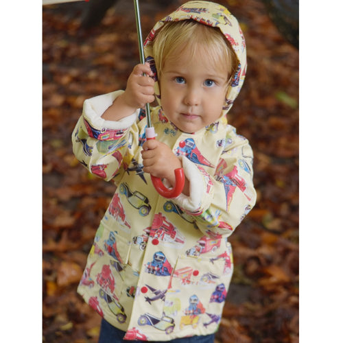 Powell Craft Boys Transport Raincoat-Rain Mac.