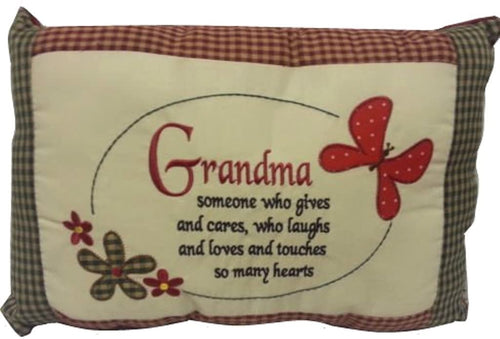 Grandma Sentiment Pillow Decorative Pillow Ideal Gift Mothers Day Gift