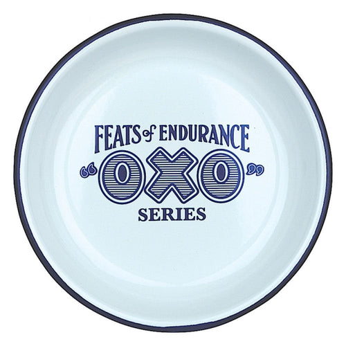 Feats of Endurance "OXO" Enamel Bowl