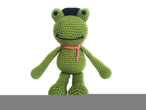 The Crafty Kit Co. Crochet Kit-Frankie Frog