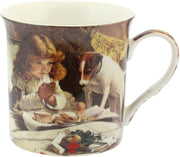 Charles Burton Barber, In Suspense mug