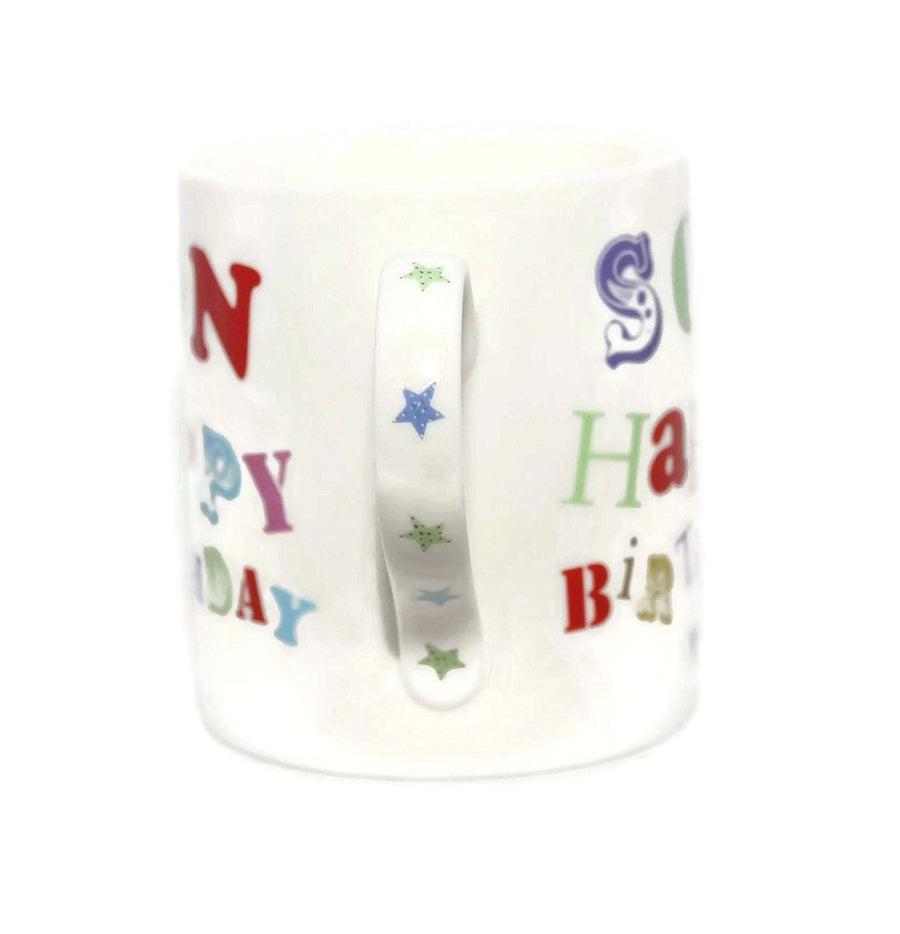 Son Happy Birthday China Gift Mug