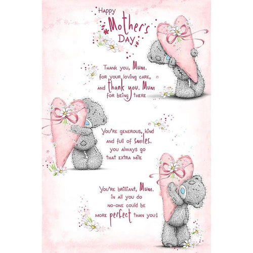 Me To You Bear Mother's Day Mum Verse Mother's Day Card