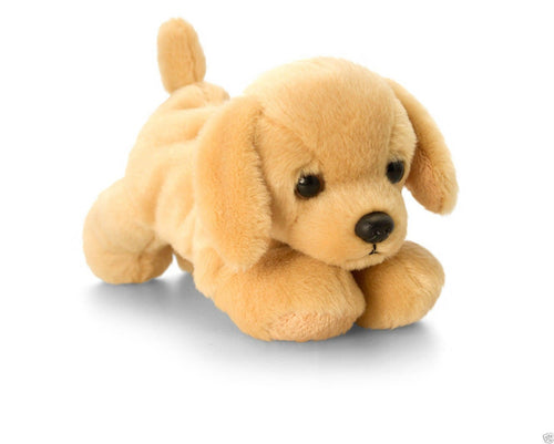 Keel Toys Laying Dogs - 15cm Laying Down Dog - LABRADOR