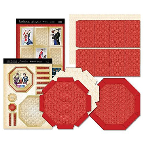 hunkydory festive decadence range gift box project