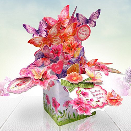 Butterfly Bouquet Topper Set - Fluttering Finishes - Hunkydory